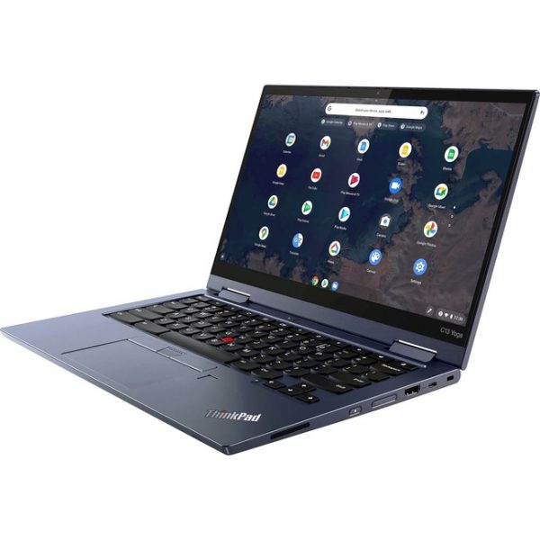 Lenovo ThinkPad C13 Yoga Gen 1 20UX000UUS 13.3" Touchscreen 2 in 1 Chromebook - Full HD - 1920 x 1080 - AMD 3150C Dual-core (2 Core) 2.40 GHz - 4 GB RAM - 64 GB Flash Memory - Abyss Blue