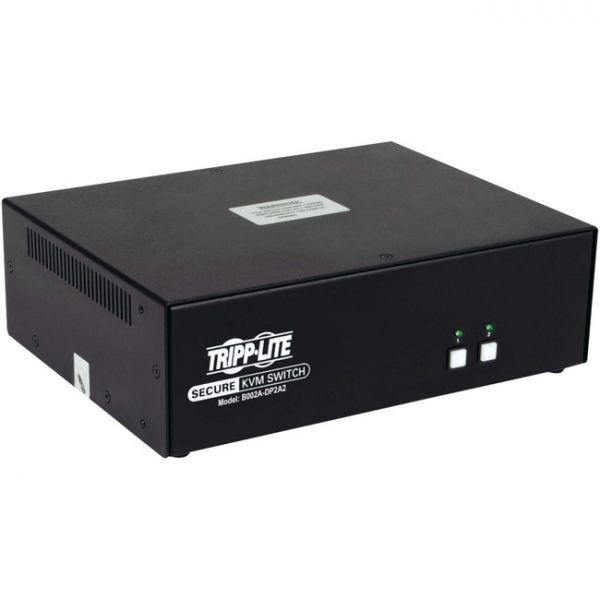 Tripp Lite B002A-DP2A2 2-Port NIAP PP3.0-Certified DisplayPort KVM Switch