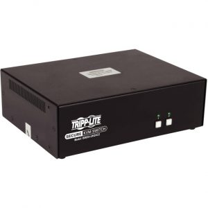 Tripp Lite 2-Port Dual-Monitor Secure KVM Switch, HDMI - 4K, NIAP PP3.0, Audio, CAC, TAA