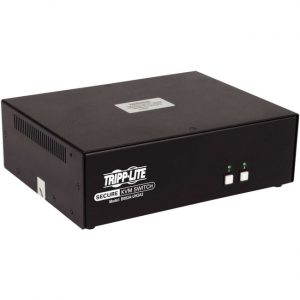 Tripp Lite 2-Port Dual-Monitor Secure KVM Switch, HDMI - 4K, NIAP PP3.0, Audio, TAA