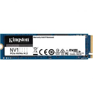 Kingston NV1 500 GB Solid State Drive - M.2 2280 Internal - PCI Express NVMe (PCI Express NVMe 3.0 x4)