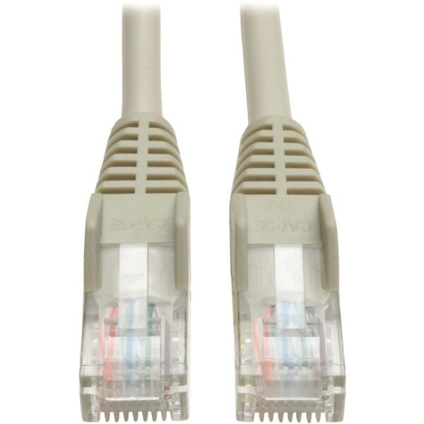 Tripp Lite 150ft Cat5e Cat5 Snagless Molded Patch Cable RJ45 M/M Gray 150'