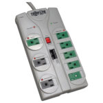 Tripp Lite Eco Surge Protector Green 120V 8 Outlet RJ45 8' Cord 2160 Joule