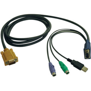 Tripp Lite 15ft USB / PS2 Cable Kit for KVM Switches B020-U08 / U16 & B022-U16
