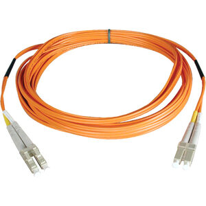 Tripp Lite 61M Duplex Multimode 62.5/125 Fiber Optic Patch Cable LC/LC 200' 200ft 61 Meter