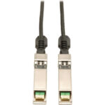 Tripp Lite 7M SFP+ 10Gbase-CU Twinax Passive Copper Cable SFP-H10GB-CU7M Compatible Black 23ft 23'