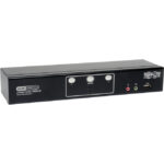 Tripp Lite 2-Port Dual Monitor DVI KVM Switch with Audio and USB 2.0 Hub
