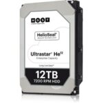 HGST Ultrastar He12 HUH721212AL4201 12 TB Hard Drive - 3.5" Internal - SAS (12Gb/s SAS)