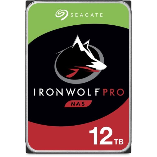 Seagate IronWolf Pro ST12000NE0008 12 TB Hard Drive - 3.5" Internal - SATA (SATA/600) - Conventional Magnetic Recording (CMR) Method