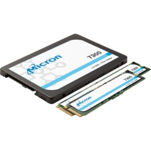 Micron 7300 7300 PRO 3.84 TB Solid State Drive - M.2 22110 Internal - PCI Express NVMe (PCI Express NVMe 3.1 x4) - Read Intensive - TAA Compliant