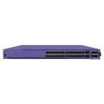 Extreme Networks 5520-24X front view with optional VIM uplink module shown