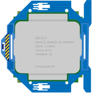 HPE 755410-L21 E5-2687Wv3 Processor Kit