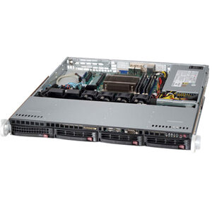 Supermicro SuperServer 5018D-MTLN4F Barebone System - 1U Rack-mountable - Socket H3 LGA-1150 - 1 x Processor Support