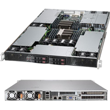 Supermicro SuperServer 1027GR-72R2+ Barebone System - 1U Rack-mountable - Socket R LGA-2011 - 2 x Processor Support