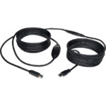 Tripp Lite 25ft USB 3.0 SuperSpeed Active Repeater Cable A Male/B Male