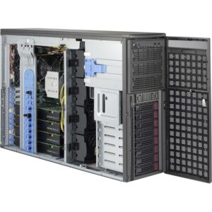 Supermicro SuperWorkstation 7048GR-TR Barebone System - 4U Tower - Socket LGA 2011-v3 - 2 x Processor Support