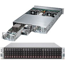 Supermicro SuperServer 2028TP-DC0R Barebone System - 2U Rack-mountable - Socket LGA 2011-v3 - 2 x Processor Support