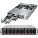 Supermicro SuperServer 2028TP-DTTR Barebone System - 2U Rack-mountable - Socket LGA 2011-v3 - 2 x Processor Support