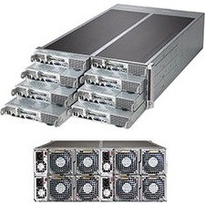 Supermicro SuperServer F618R3-FT Barebone System - 4U Rack-mountable - Socket LGA 2011-v3 - 2 x Processor Support