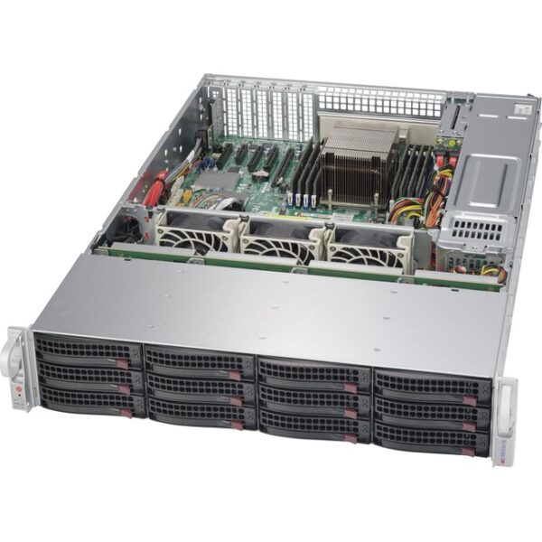 Supermicro SuperServer 5028R-E1CR12L Barebone System - 2U Rack-mountable - Socket LGA 2011-v3 - 1 x Processor Support