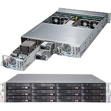 Supermicro SuperServer 6028TP-DNCTR Barebone System - 2U Rack-mountable - Socket LGA 2011-v3 - 2 x Processor Support