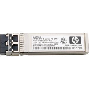 HPE StoreFabric B-series 1GbE LX SFP Transceiver