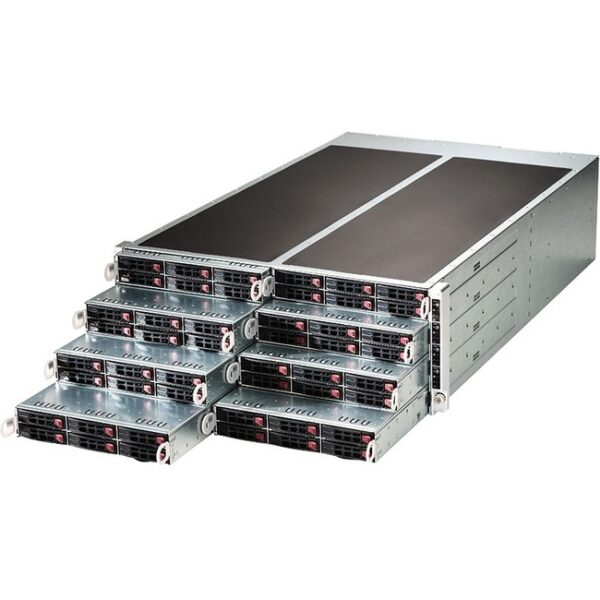 Supermicro SuperServer F618R2-RTPTN+ Barebone System - 4U Rack-mountable - Socket LGA 2011-v3 - 2 x Processor Support