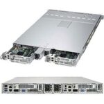 Supermicro SuperServer 1028TP-DTR Barebone System - 1U Rack-mountable - Socket LGA 2011-v3 - 2 x Processor Support