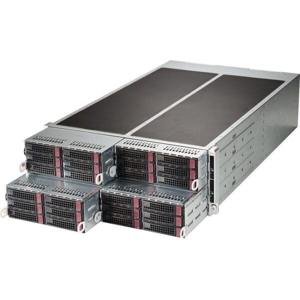 Supermicro SuperServer F628R3-RC1BPT+ Barebone System - 4U Rack-mountable - Socket LGA 2011-v3 - 2 x Processor Support