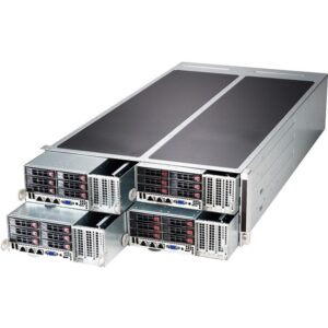 Supermicro SuperServer F628G2-FTPT+ Barebone System - 4U Rack-mountable - Socket LGA 2011-v3 - 2 x Processor Support