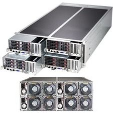 Supermicro SuperServer F628R2-FT+ Barebone System - 4U Rack-mountable - Socket LGA 2011-v3 - 2 x Processor Support