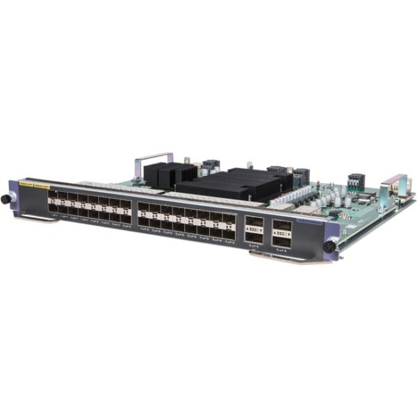 HPE FlexNetwork 10500 32-port 10GbE SFP/SFP+/4-port 40GbE QSFP+ M2SG Module