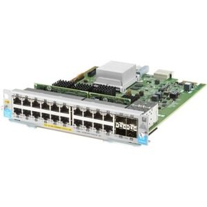 HPE Aruba 20-port 10/100/1000BASE-T PoE+ / 4-port 1G/10GbE SFP+ MACsec v3 zl2 Module