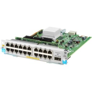 HPE 20-port 10/100/1000BASE-T PoE+ MACsec / 1-port 40GbE QSFP+ v3 zl2 Module