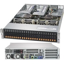 Supermicro SuperServer 2029U-TN24R4T Barebone System - 2U Rack-mountable - Socket P LGA-3647 - 2 x Processor Support