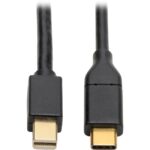 Tripp Lite USB C to Mini DisplayPort 4K Adapter Cable USB Type C to mDP