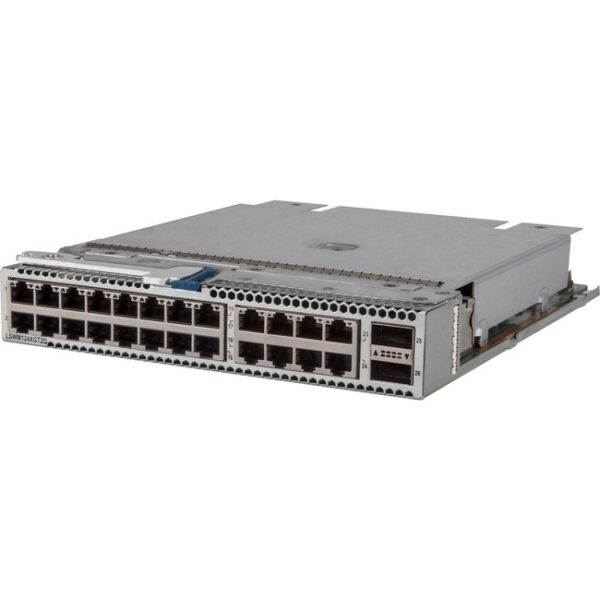 HPE FlexNetwork 5930 24-Port 10GBASE-T and 2-Port 40GbE QSFP+ MACsec Module