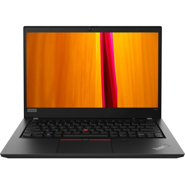 Lenovo ThinkPad T495 20NJ0000US 14" Notebook - 1920 x 1080 - AMD Ryzen 5 3500U Quad-core (4 Core) 2.10 GHz - 8 GB RAM - 256 GB SSD - Glossy Black