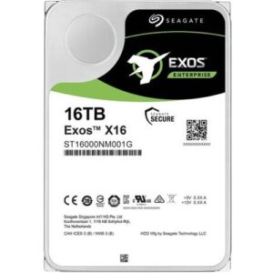 Seagate Exos X16 ST16000NM001G 16 TB Hard Drive - Internal - SATA (SATA/600)