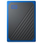 WD My Passport Go WDBMCG0010BBT-WESN 1 TB Portable Solid State Drive - External - Black