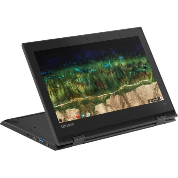 Lenovo 500e Chromebook 2nd Gen 81MC001EUS 11.6" Touchscreen 2 in 1 Chromebook - HD - 1366 x 768 - Intel Celeron N4120 Quad-core (4 Core) 1.10 GHz - 4 GB RAM - 32 GB Flash Memory - Black