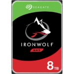 Seagate IronWolf ST8000VN004 8 TB Hard Drive - 3.5" Internal - SATA (SATA/600) - Conventional Magnetic Recording (CMR) Method