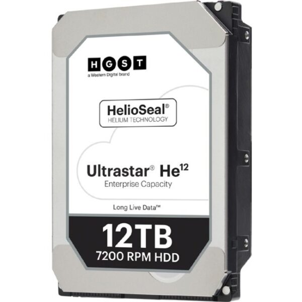 WD Ultrastar He12 HUH721212AL4201 12 TB Hard Drive - 3.5" Internal - SAS (12Gb/s SAS)