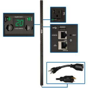Tripp Lite PDU Monitored Per Outlet 24 5-15/20R 20A 1.9kW LX Platform 0U