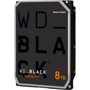 WD Black WD8001FZBX 8 TB Hard Drive - 3.5" Internal - SATA (SATA/600)