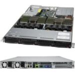 Supermicro A+ Server 1024US-TRT Barebone System - 1U Rack-mountable - Socket SP3 - 2 x Processor Support