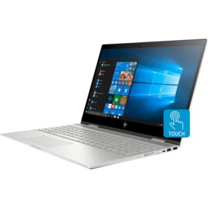 HP ENVY x360 15-cn1000 15-cn1065nr 15.6" Touchscreen 2 in 1 Notebook - 3840 x 2160 - Intel Core i7 (8th Gen) i7-8565U Quad-core (4 Core) 1.80 GHz - 8 GB RAM - 1 TB HDD - 128 GB SSD - Natural Silver - Refurbished