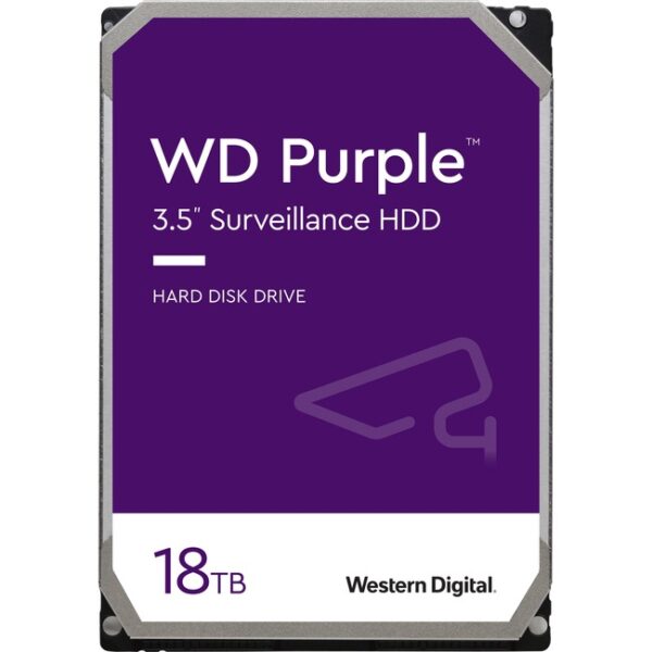 WD Purple WD180PURZ 18 TB Hard Drive - 3.5" Internal - SATA (SATA/600)