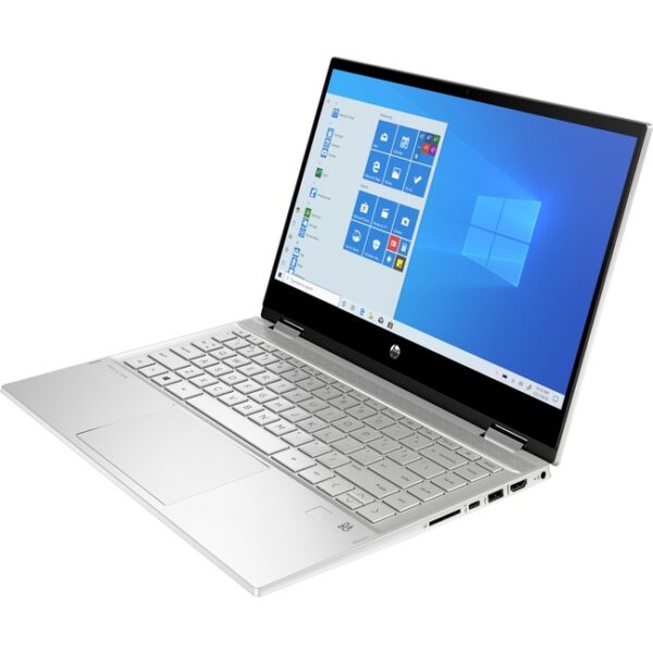 HP Pavilion x360 14-dw1000 14-dw1010nr 14" Touchscreen 2 in 1 Notebook - Full HD - 1920 x 1080 - Intel Core i5 (11th Gen) i5-1135G7 Quad-core (4 Core) - 12 GB RAM - 256 GB SSD - Natural Silver