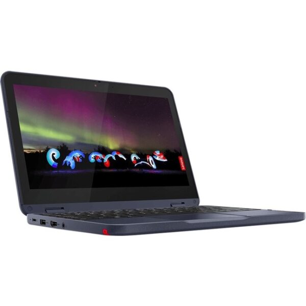 Lenovo 300w Gen 3 82J1000HUS 11.6" Touchscreen Rugged 2 in 1 Notebook - HD - 1366 x 768 - AMD 3015e Dual-core (2 Core) 1.20 GHz - 4 GB RAM - 64 GB Flash Memory - Abyss Blue